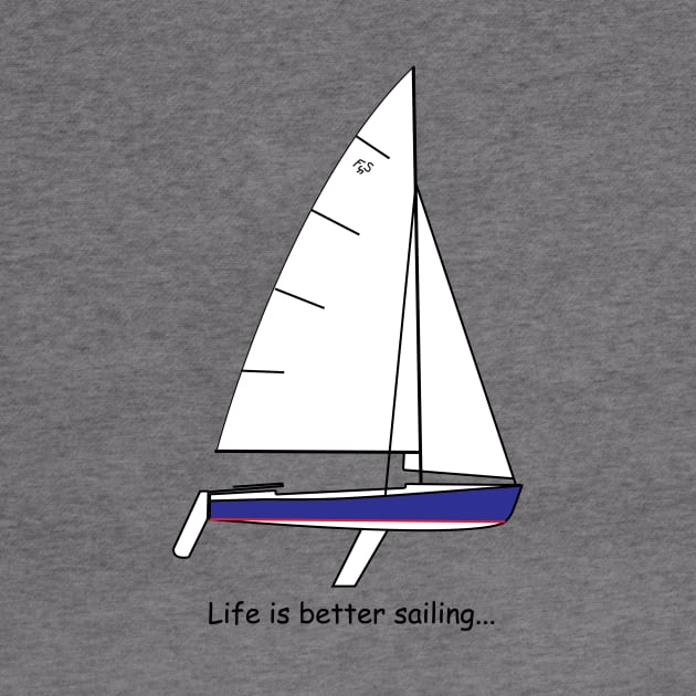 Flying Scot sailboat - Life is better sailing... by CHBB